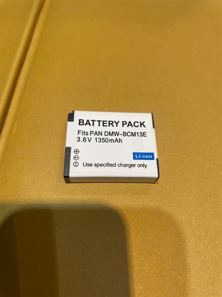 Pin DMW-BCM13 - Thay Thế Cho Panasonic Lumix DMC-TS5, DMC-TS6, DMC-ZS30, DMC-ZS40, DMC-ZS45, DMC-ZS50, DMC-ZS60, DMC-TZ37, DMC-TZ40, DMC-TZ55, DMC-TZ57, DMC-TZ60