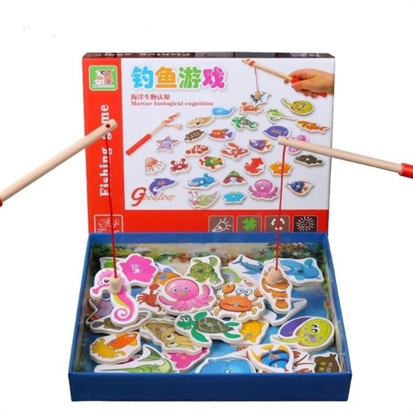 Bộ câu cá gỗ nam châm