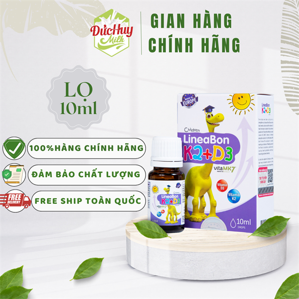 Vitamin LineaBon K2D3 lọ 10ml (26/09/2026)