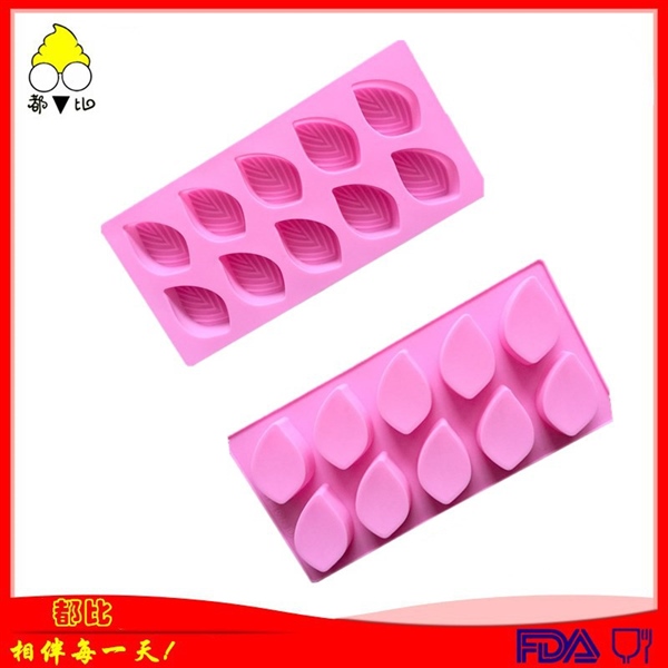 Khuôn silicon 10 lá kiểu