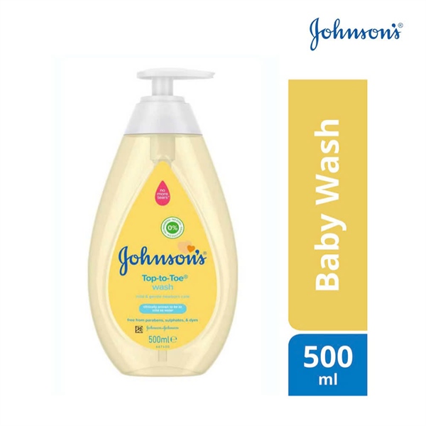 Sữa tắm gội Johnson's baby bath 0M+