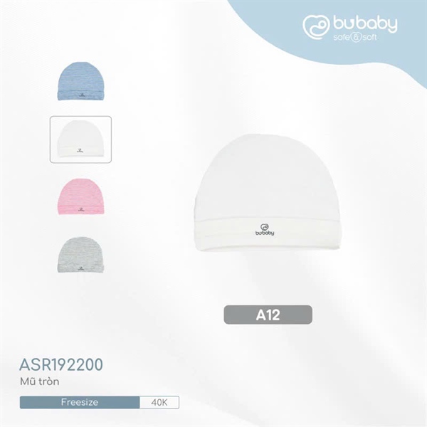 SR1922 - Mũ tròn Bubaby