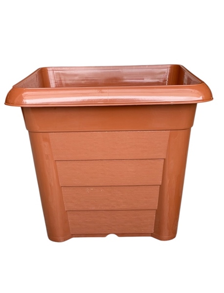 Chậu vuông đại nâu 470