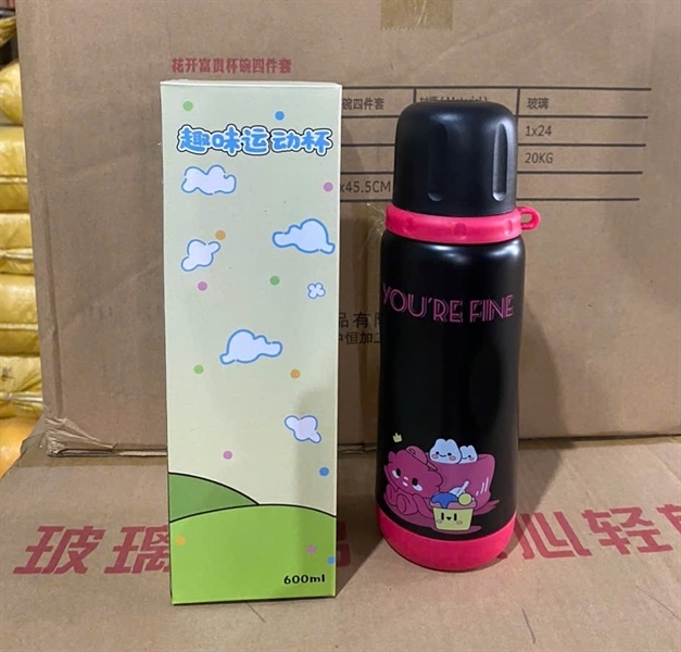 Bình Inox YOU’RE FINE 600ML Cao Cấp ( Thùng 60 )