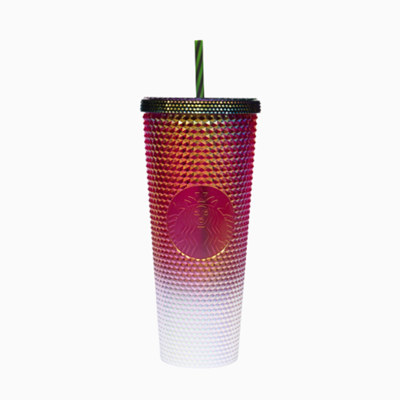 Studded_Dragonfruit Bling Cold Cup