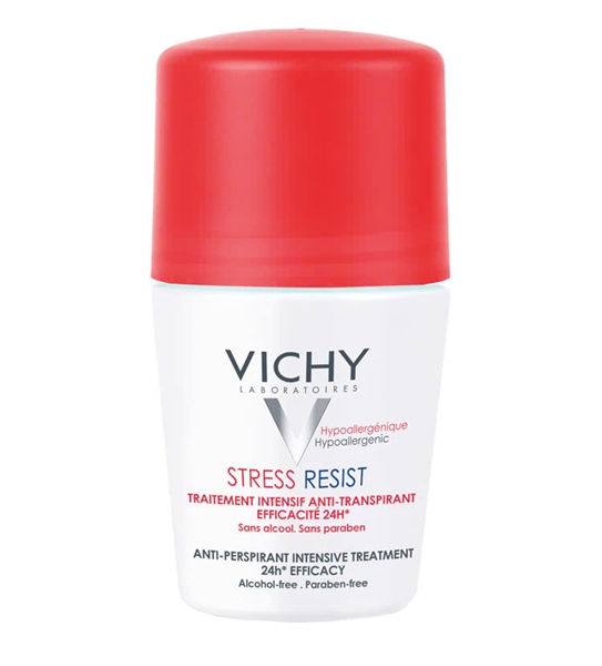Lăn nách Vichy Detranspirant Intensif 72h Đỏ