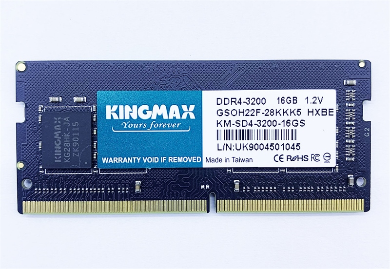 RAM LAPTOP KINGMAX 16GB 3200 DDR4