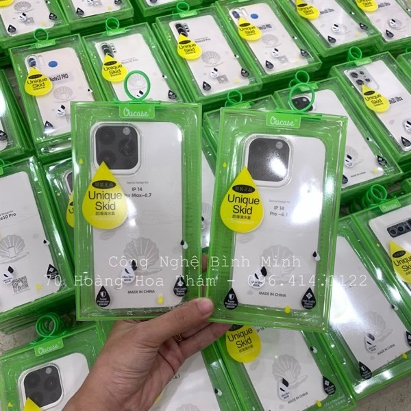 Ốp iPHONE 16 Pro Max 6.9 silicon VU(Trong suốt)