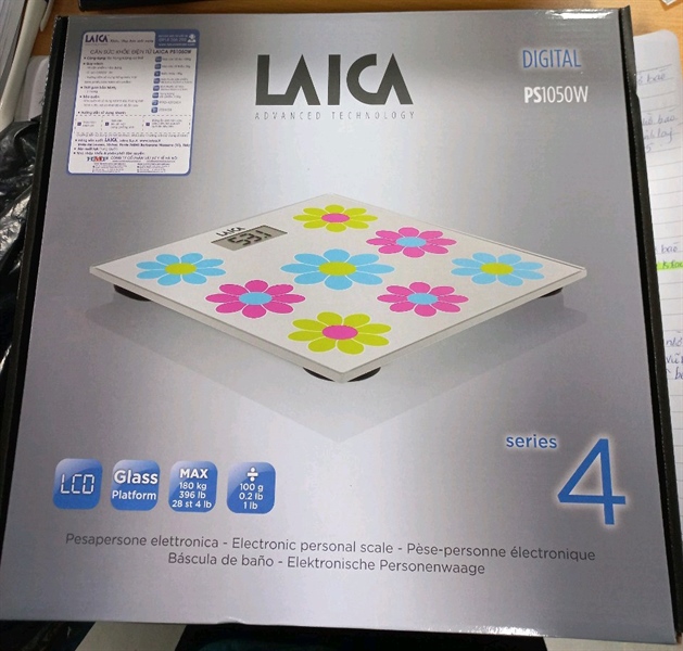 Cân sức khỏe điện tử LAICA PS1050W - VTYT Hà Nội