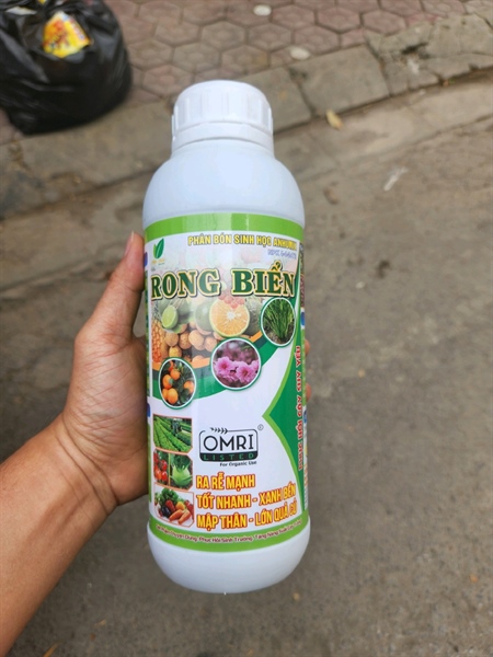 Chai tưới Rong biển 1 lít OMRI