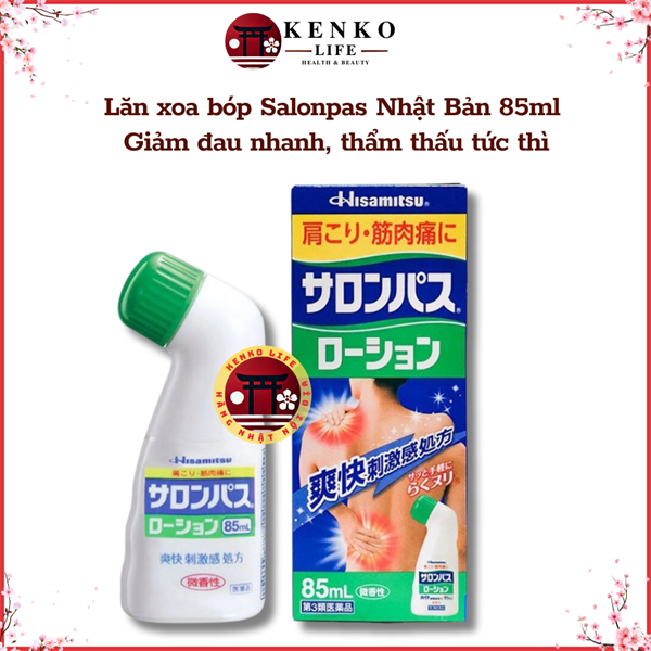 Lăn giảm đau Salonpas Hisamitsu 85ml