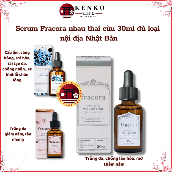 Serum nhau thai cừu Fracora 30ml