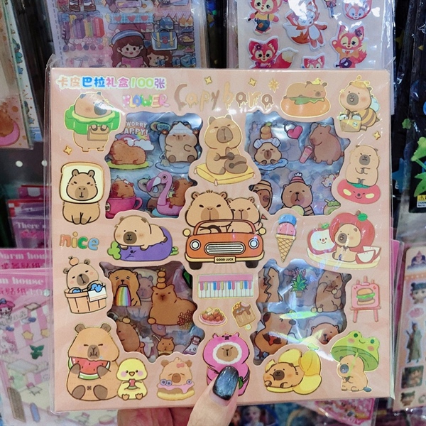Hộp sticker Capybara SZ332