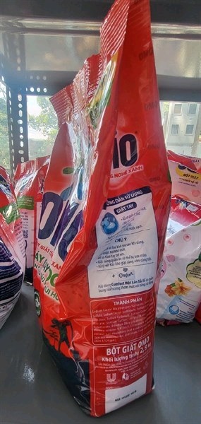 Bột giặt Omo đỏ Hương thơm mát 2.9kg