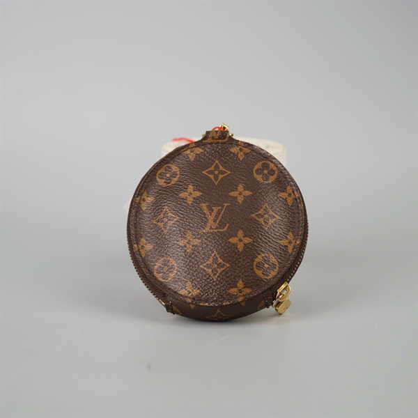 Ví LV tròn hoa nâu +