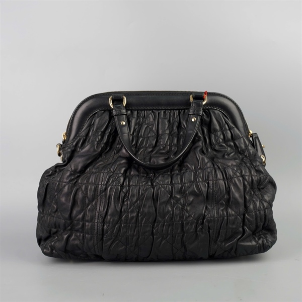 Túi Dior Handle đen (01-RU-0121) sz35 (LTB) KG+