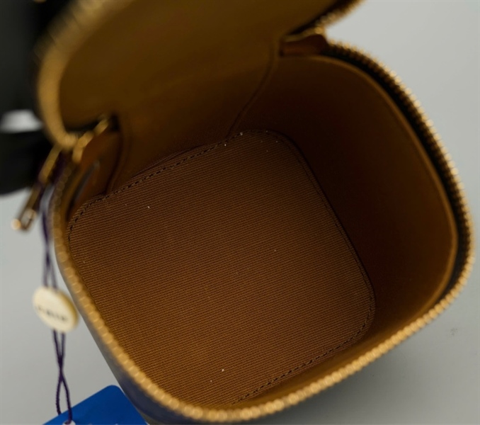 Túi Celine Vanity nâu sz10 kèm tag xanh (A-T) KG+