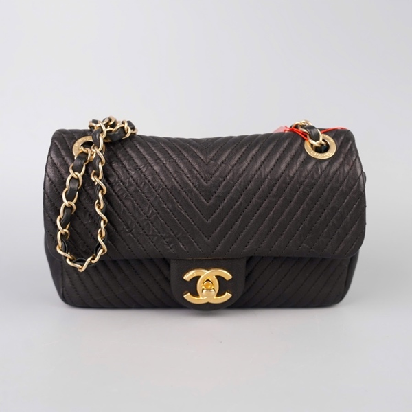 Túi Chanel Classic đen (21918408) sz21 (BMC) KG+