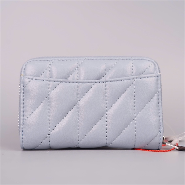 Ví Coach xanh có khóa zip +