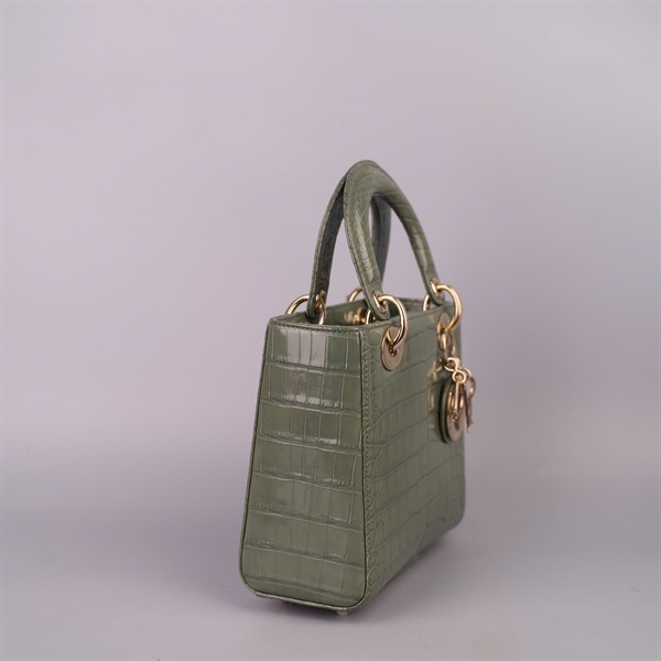 Túi Dior Lady xanh (02-MA-1201) szS (BMC) KG+