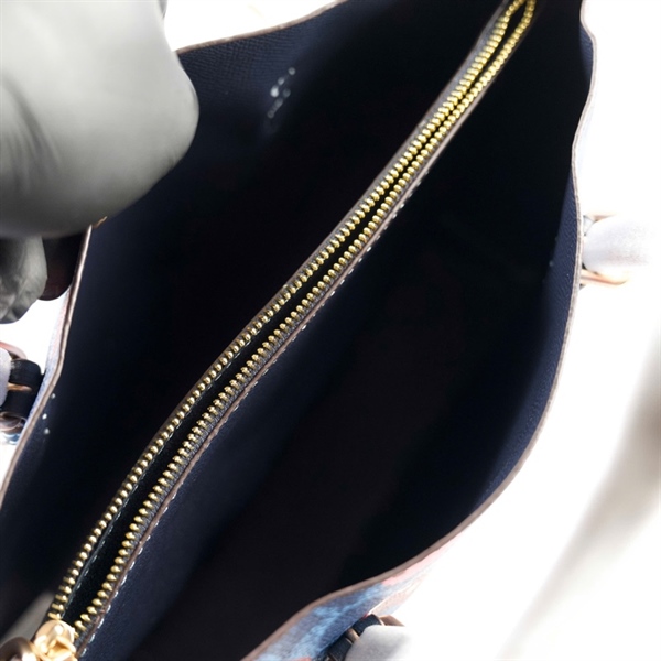 Túi Coach cherry xanh đậm sz24 +