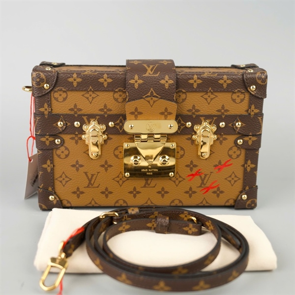 Túi LV Trunk hoa nâu (PL0159) sz20 (BMC) KG+