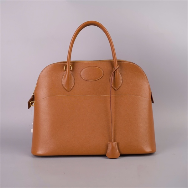 Túi Hermes Bolide nâu kèm 2 chìa sz36 (LTB) KG+