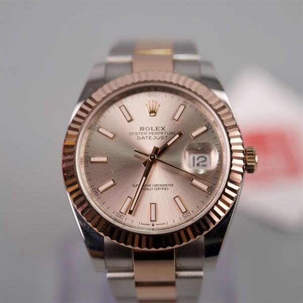 Đồng hồ Rolex bạc (29CL6460) sz41 (HC) KG+