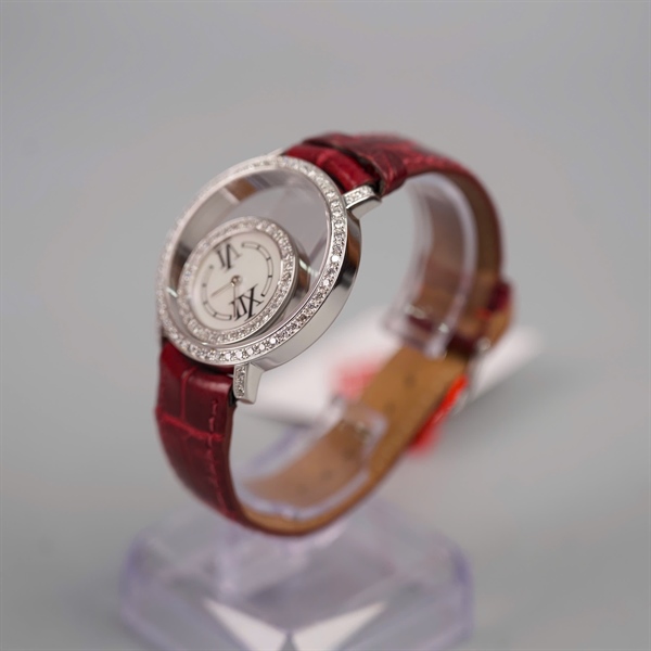 Đồng hồ Chopard nâu đỏ (1234955 4178) kim độ sz36 (HC) KG+