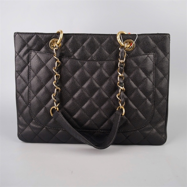 Túi Chanel Tote GST đen (19282740) sz33 (LTB) KG+