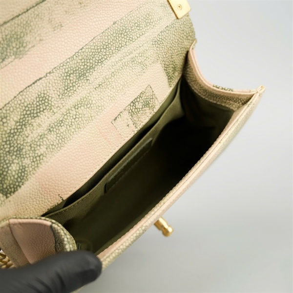 Túi Chanel Boy nude ombre (23601576) sz20 (BMC) KG+