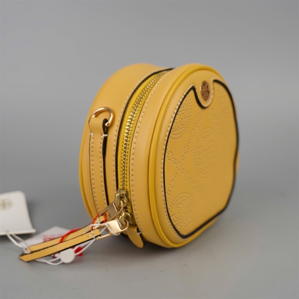 Túi Tory Burch tròn vàng sz14+