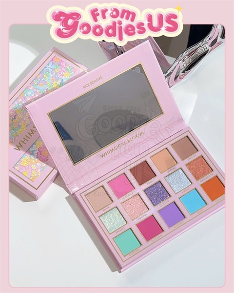 ACE BEAUTE - Bảng mắt 15 ô - Whimsical Bloom