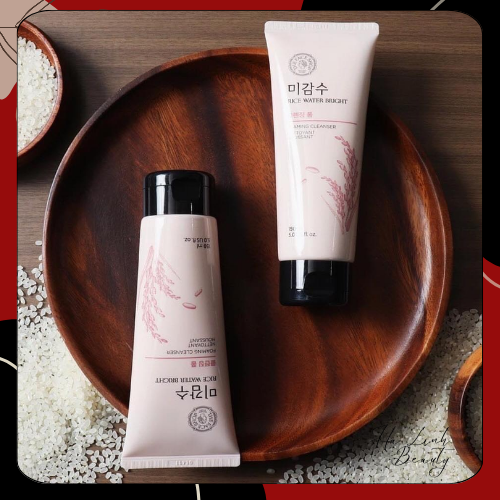 [THE FACE SHOP] Sữa Rửa Mặt Gạo Hồng TFS Rice Water Bright Cleansing Foam 150ml