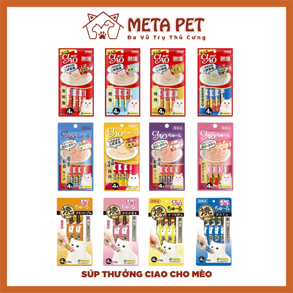 Súp thưởng Ciao cho mèo