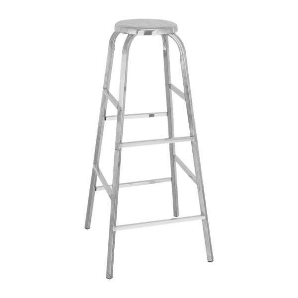 Thang ghế inox chân trụ vuông (I)