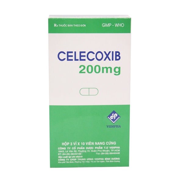 Celecoxib 200mg - vidipha (h/30v)