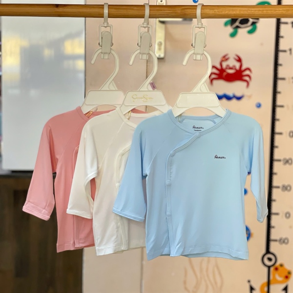 ALD004 - NB/6M Áo lẻ dài Avaler trơn