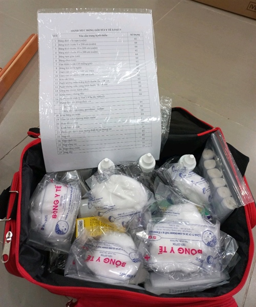 Túi sơ cứu loại B 2