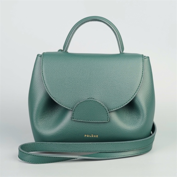 Túi Polene đeo chéo xanh đậm sz17 KG+