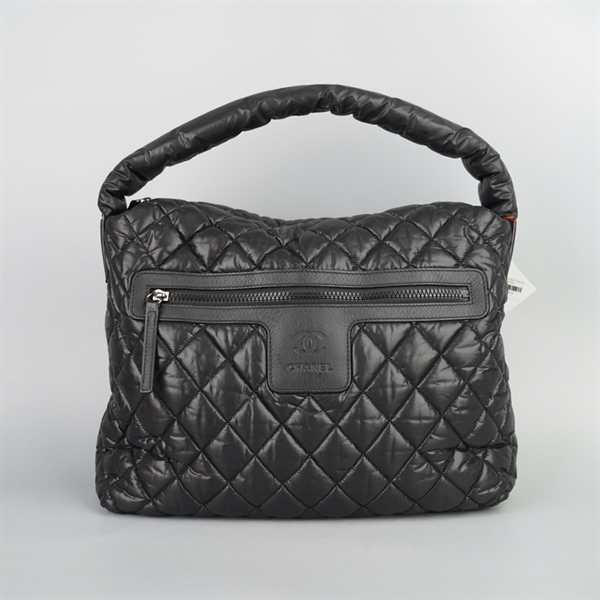 Túi Chanel Hobo đen phao ko cos sz40 KG+