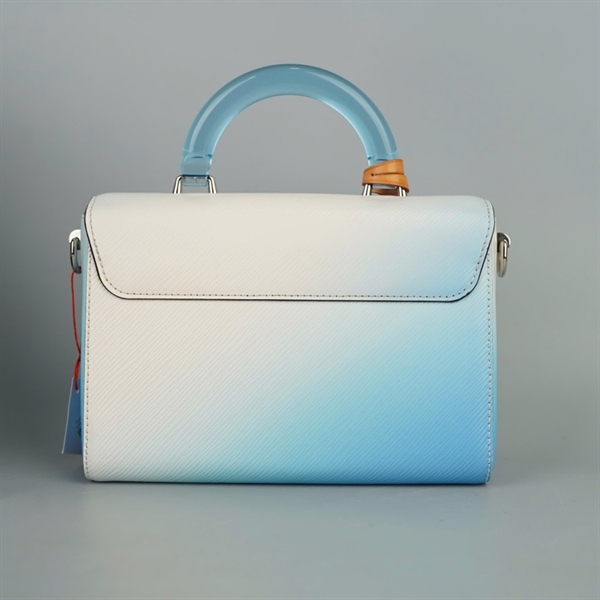 Túi LV Twist handle xanh omber kèm gương + charm sz23 (BMC)+