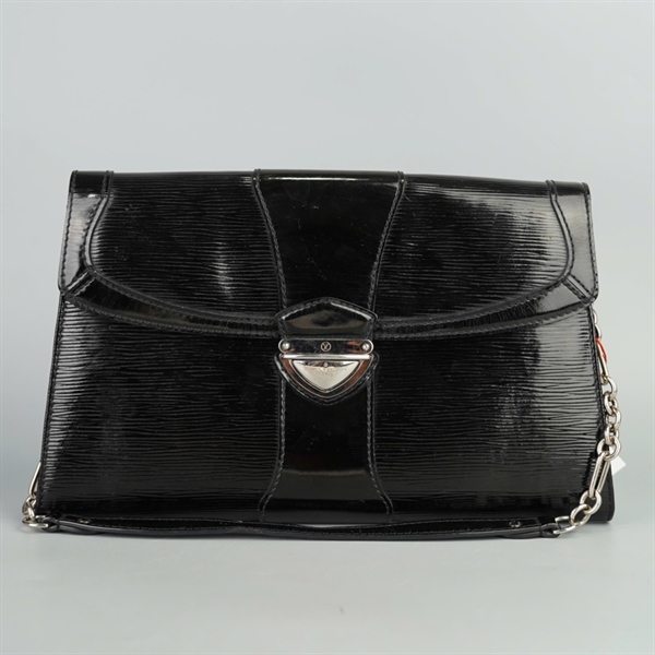 Túi LV kẹp nách đen sz31 KG+