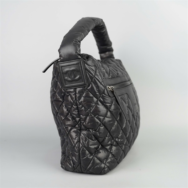 Túi Chanel Hobo đen phao ko cos sz40 KG+