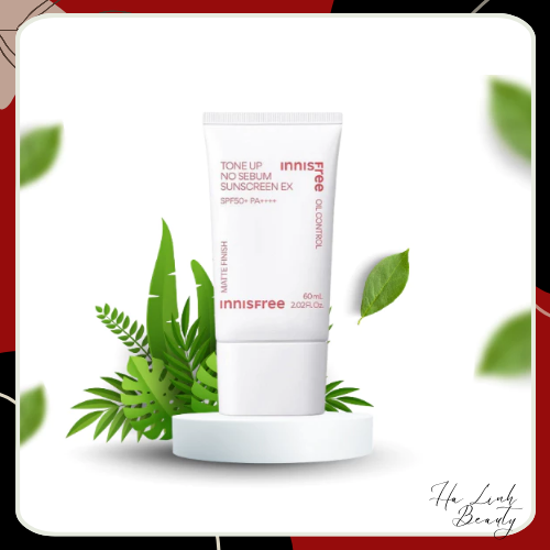 Kem Chống Nắng Nâng Tone Innisfree Tone Up No Sebum 60ML