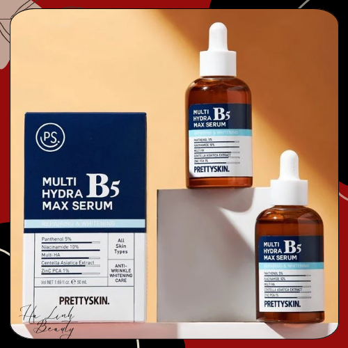 [PRETTYSKIN] Tinh Chất Dưỡng Ẩm Phục Hồi PRETTYSKIN Dành Cho Da Dầu Mụn 50ml màu xanh đậm