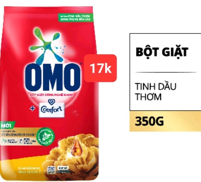 Bột giặt omo 350g