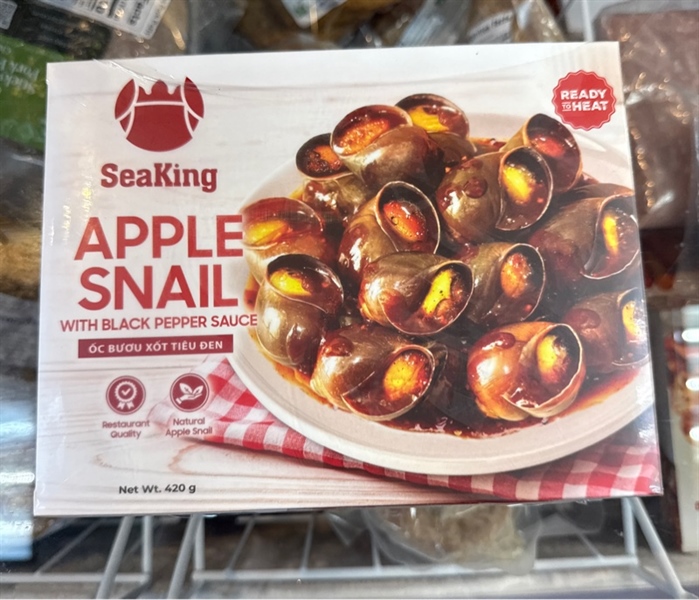 Ốc Bươu Xốt Tiêu Đen (420g)