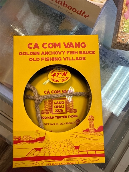 Nước Mắm Cá Cơm Vàng (500ml)