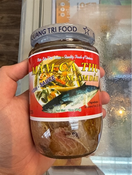 Mắm Cá Thu Ngâm Dầu